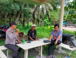 Polsek Bunut Gelar Kegiatan Cooling System, Warga Dihimbau Jauhi Narkoba dan Hoaks
