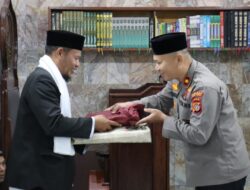 Wakapolres Aceh Tengah Sampaikan Tiga Pesan Kehidupan Berdasarkan Surah Al-Maidah Ayat 35 dalam Safari Subuh