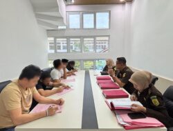 Kejaksaan Negeri Bireuen Terima Tersangka Dan Barang Bukti (Tahap Ii) Perkara Narkotika Dari Polda Aceh