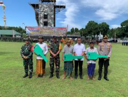 Danrem 163/Wira Satya, Resmi Tutup TMMD ke 124, di Bali Utara