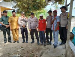 Dukung Ketahanan Pangan, Polisi Cek Kebun Warga di Pangkalan Kuras