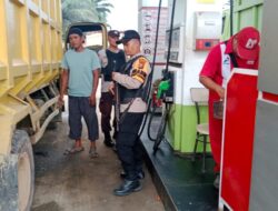 Dekatkan Diri ke Masyarakat, Polsek Ukui Sambangi Titik Vital Cegah C3