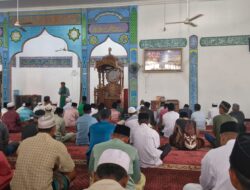 Salat Idul Adha di Kuala Kampar Dijaga Ketat Polisi, Warga Khusyuk Beribadah