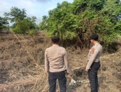 Musim Kemarau Tiba, Polsek Kerinci Perketat Pengawasan Karhutla