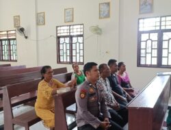 Kegiatan Minggu Kasih di Gereja Katolik St. Thomas Kerumutan Pelalawan