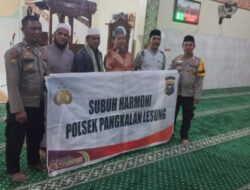 Subuh Harmoni di Masjid Al-Ansor, Polisi Ajak Warga Aktif Jaga Lingkungan