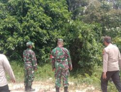 Sinergi TNI-Polri di Bunut, Patroli Gabungan Digelar di Daerah Rawan Karhutla