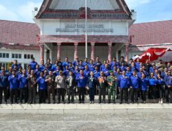 Bupati Humbahas Hadiri Pelepasan Peserta Didik PAUD Tunas Bangsa dan Sejahtera Desa Siponjot Kec. Lintongnihuta