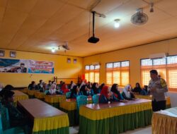 Bhabinkamtibmas Polsek Pangkalan Kuras Sosialisasikan Anti-Bullying