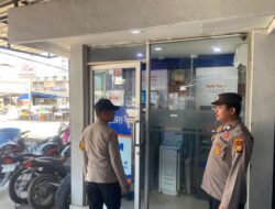 ATM, Toko Emas, dan Swalayan Jadi Titik Patroli Antisipasi C3 Polsek Pangkalan Kuras