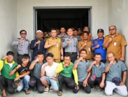 Bupati Humbahas Kunker Ke Rutan Kelas IIB, Upayakan Izin Klinik Rutan.
