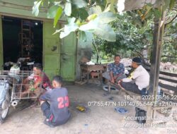 Bhabinkamtibmas Langgam Sambangi Warga, Ajak Jaga Kamtibmas dan Waspada Hoaks