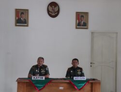 Kodim 0106/Ateng Menerima Kunjungan Tim Wasrik Itdam IM