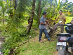Cegah Hoaks dan Gangguan Kamtibmas, Polsek Pangkalan Lesung Turun ke Warga