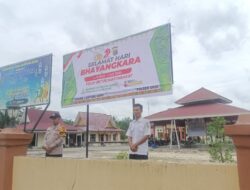 Tebar Semangat Bhayangkara Ke Pelosok Desa Di Kecamatan Ukui