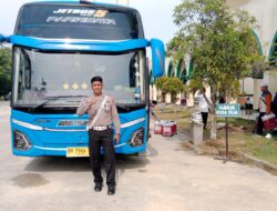 Pengamanan Rombongan Haji Ukui, Polisi Pastikan Perjalanan Aman dan Tertib