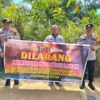 Cegah Karhutla, Polsek Pangkalan Kuras Gencarkan Sosialisasi ke Warga Sorek Satu