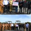 Untuk mendorong Program Pemerintah Pusat, ” Ketahanan Pangan ” Bupati Humbahas Bersama TMI Serahkan Traktor Kepada Kelompok Tani