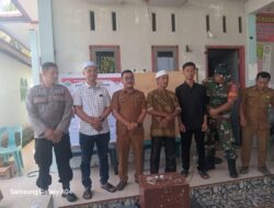 Warga desa Blang Rambong Kecamatan Peusangan Melakukan Pemilihan Keuchik Perode 2025 -2031.