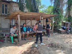 Cegah Gangguan Kamtibmas, Polsek Ukui Rutin Sambangi Warga