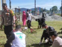 Personel Subsektor Atu Lintang Polres Aceh Tengah Gelar Bakti Sosial Religi di Masjid Baitussalam, Sambut Hari Bhayangkara ke-79