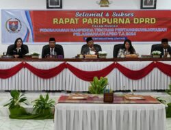 Bupati Tandatangani Keputusan Bersama DPRD tentang Ranperda Pertanggungjawaban APBD Kabupaten Humbahas T.A. 2024.