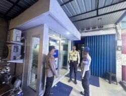 Polsek Pangkalan Kuras Gelar Patroli Blue Light, Antisipasi Premanisme dan C3