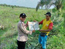 Polisi Sisir Daerah Rawan Karhutla di Pangkalan Kerinci