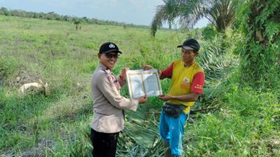 Polisi Sisir Daerah Rawan Karhutla di Pangkalan Kerinci
