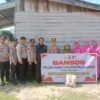 Sambut HUT Bhayangkara ke-79, Polsek Bunut dan Bhayangkari Gelar Bakti Sosial