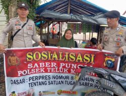 Polsek Teluk Meranti Patroli dan Sosialisasi Saber Pungli di Wilayah Hukum