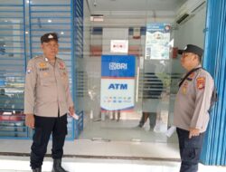 Cegah Kejahatan Jalanan, Polisi Patroli ke Bank dan Swalayan di Kerumutan