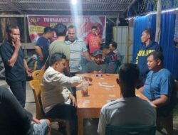 HUT Bhayangkara ke-79, Polsek Bunut Gelar Turnamen Domino