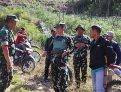 Dandim 0106/Aceh Tengah Kunjungi Bakal Jadi Lokasi TMMD.