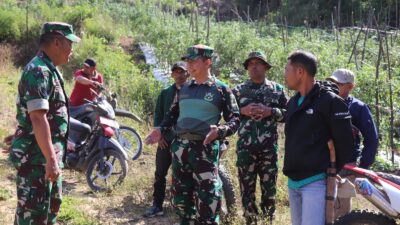 Dandim 0106/Aceh Tengah Kunjungi Bakal Jadi Lokasi TMMD.