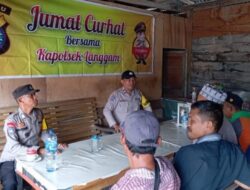 Jumat Curhat di Langgam, Warga Keluhkan Narkoba hingga Judi Online