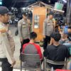 Polsek Pangkalan Kuras Gelar Patroli Blue Light, Antisipasi Premanisme dan C3