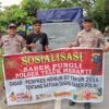Polsek Teluk Meranti Gelar Patroli dan Sosialisasi Saber Pungli di Kawasan Pasar