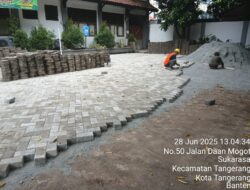 Tim Invitigasi Penemuan Lagi Lagi Proyek Siluman Di SMU Negeri 1 Kota Tangerang