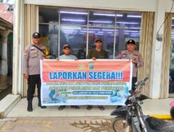 Cegah Intimidasi, Polsek Pangkalan Lesung Gencarkan Sosialisasi Anti Premanisme
