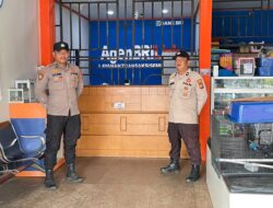 Patroli Siang Hari, Polsek Kuala Kampar Jaga Stabilitas Kamtibmas