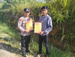 Polisi Sosialisasikan Larangan Bakar Lahan di Kerumutan