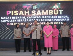 Polres Metro Tangerang Kota Gelar Sertijab dan Pisah Sambut 5 Pejabat Baru