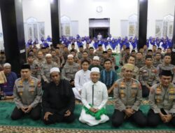 Doa dan Dzikir HUT Bhayangkara Ke-79 Polda Sulteng Menghadirkan Ustad Das’ad Latif