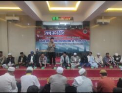 Sambut Hari Bhayangkara Ke-79, Polsek Jatiuwung Bersama MUI Gelar Subling di Masjid At-Taubah lingkungan Polsek Jatiuwung