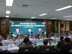 Kunjungan Delegasi Chinese PLA’s Military Procuratorate, Perkuat Sinergi Penegakan Hukum Melalui JAM PIDMIL