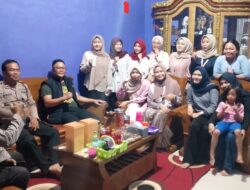 Ka SPK C Bersama Bhabinkamtibmas dan Personil Polsek Rambang Laksanakan Giat Polisi Sanjo ke Posko KKN UNSRI Desa Sugih Waras