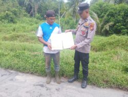 Masyarakat Diajak Jaga Lingkungan, Polsek Kuala Kampar Gelar Patroli Antisipasi Karhutla