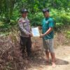 Polsek Pangkalan Lesung Edukasi Warga Soal Larangan Bakar Lahan