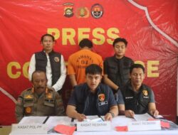 Press Release  Polres Empat Lawang Ungkap Kasus Kepemilikan Senjata Api Ilegal